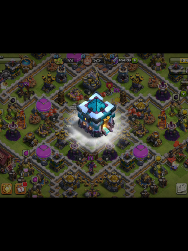 Después de dos meses subo a #th13 en #clashofclans #perjav88 #supercell #español 