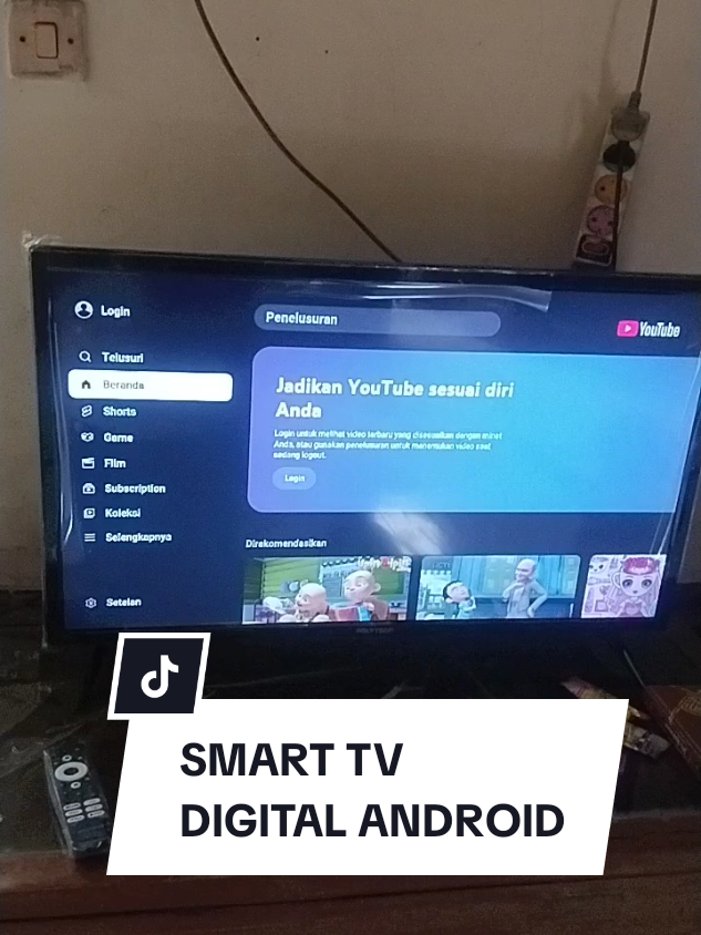SMART TV DIGITAL BISA ANDROID BISA#smarttv #tiktokshop #tiktokaffiliate #murahbanget #fyppppppppppppppppppppppp 