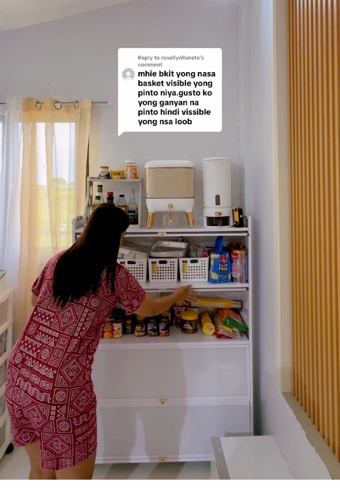 Replying to @rosellynllaneta #kitchencabinets #storagecabinet #cabinet 