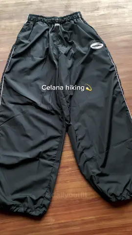 Outfit hiking celana baggy ⚡️#baggypants #outfitbaggy #unbroken #outfithiking 