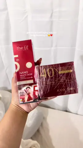 sa dami ng body creams and serums na-try ko, mga products lang pala sa thailand magwo-work sa skin ko 🥹 #theeelf #theelfnanowhiteserum #jenniemoon #jenniemoon40x #bodycare 