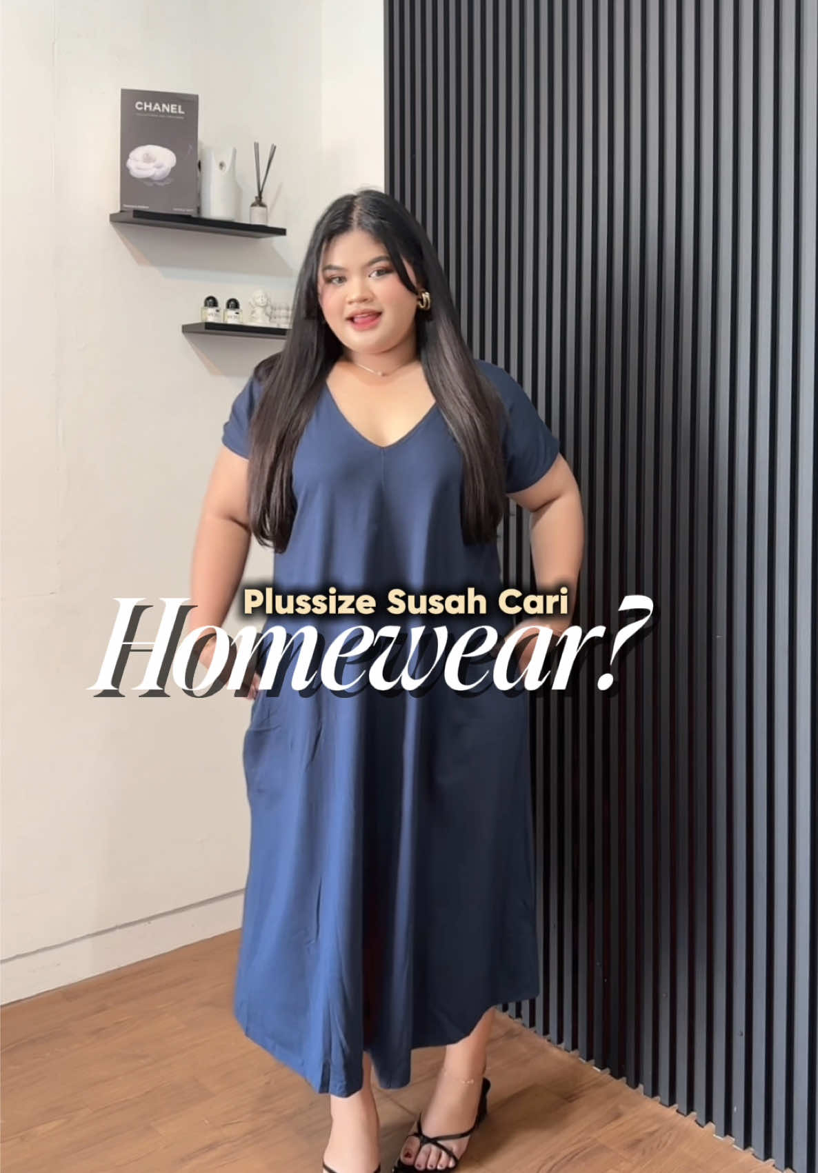 Homewear Plussize friendly! walaupun dirumah aja harus tetep cantik dong💖 @Bigissimo Official #homewear#plusizefashion#homedressplussize
