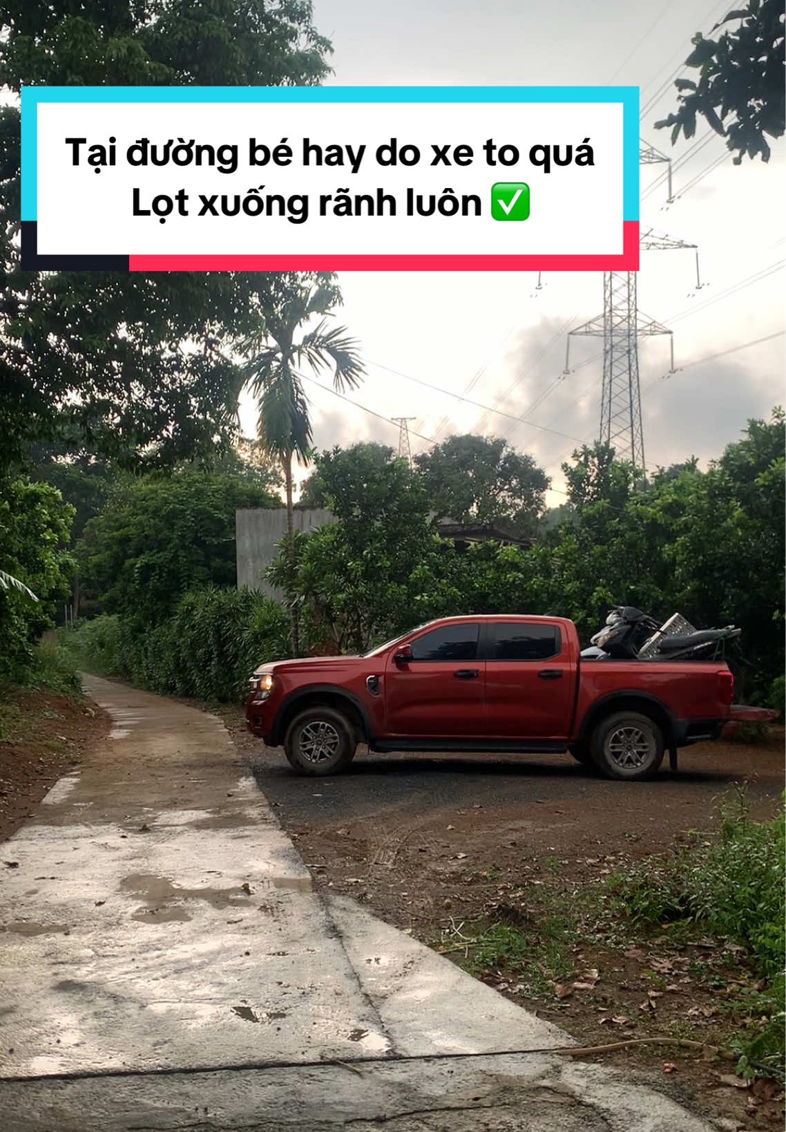 Anh em qua chơi và cái kết xuống rãnh luôn ☑️ #gaixinhtiktok #thịnhhành #xuhuongtiktok #xu #fordranger 