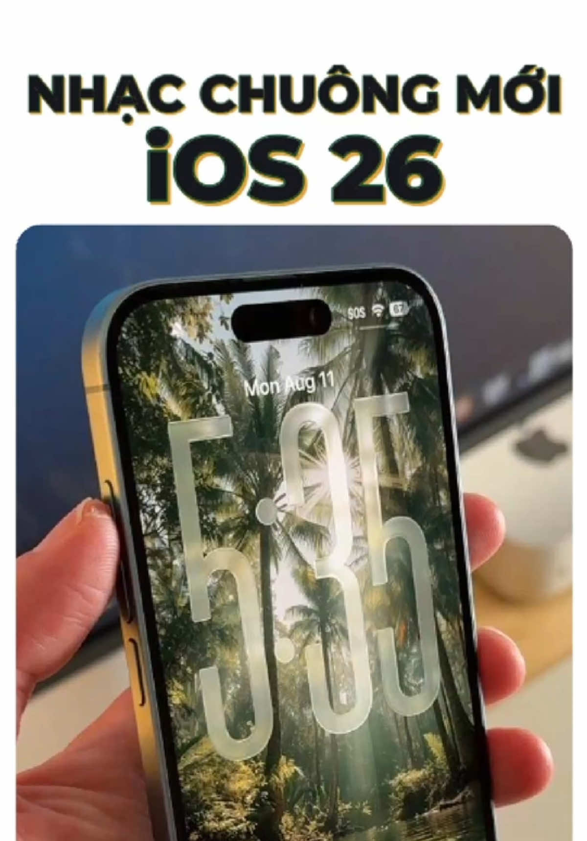 Nhạc chuông mới này nghe bánh cuốn mà nhỉ 🫨 #ios26 #ios26update #apple #iphone #ios26update 