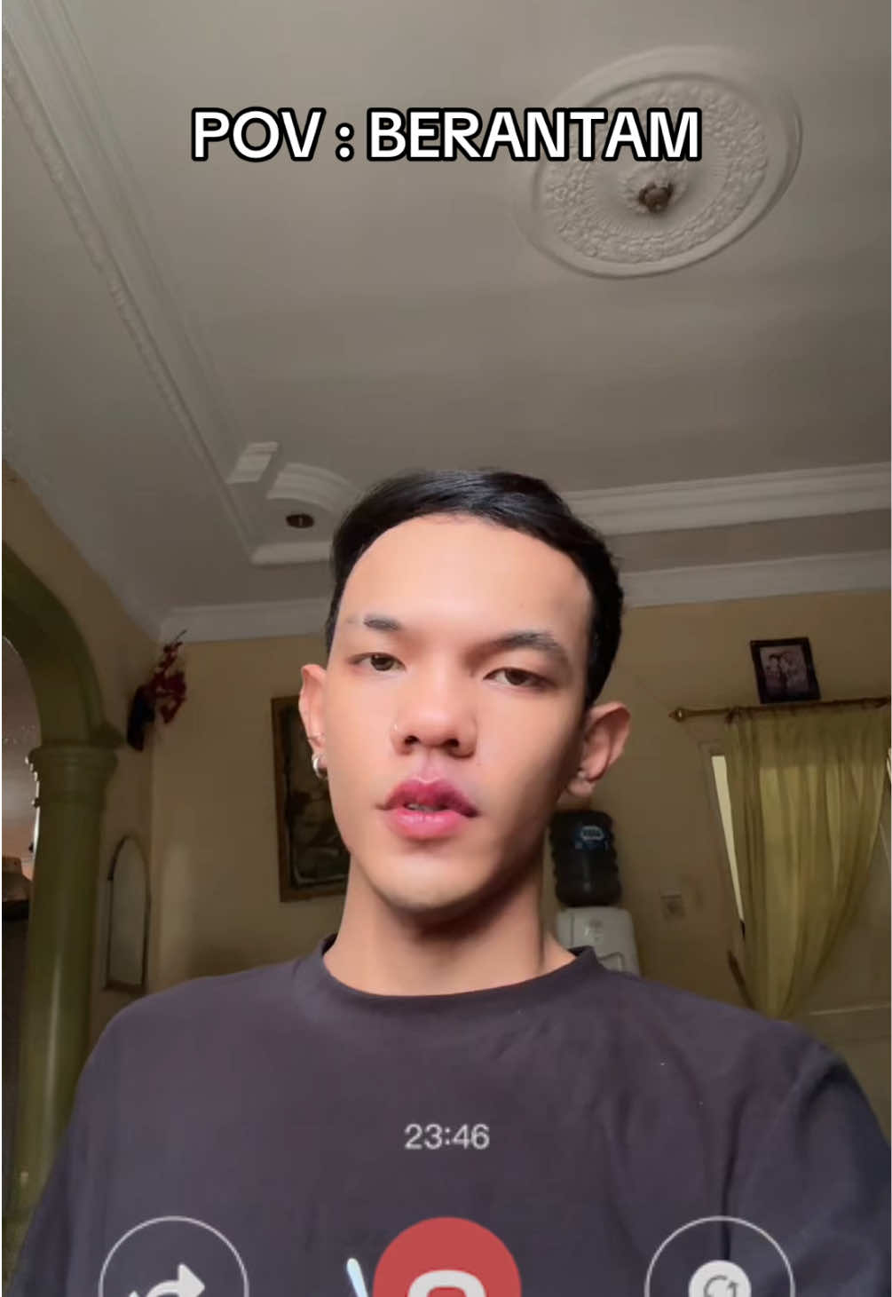 Capek kali sama dia