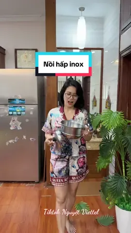 Nồi hấp inox #nguyetviettel #tiktokshop #noihap #xuhuong 