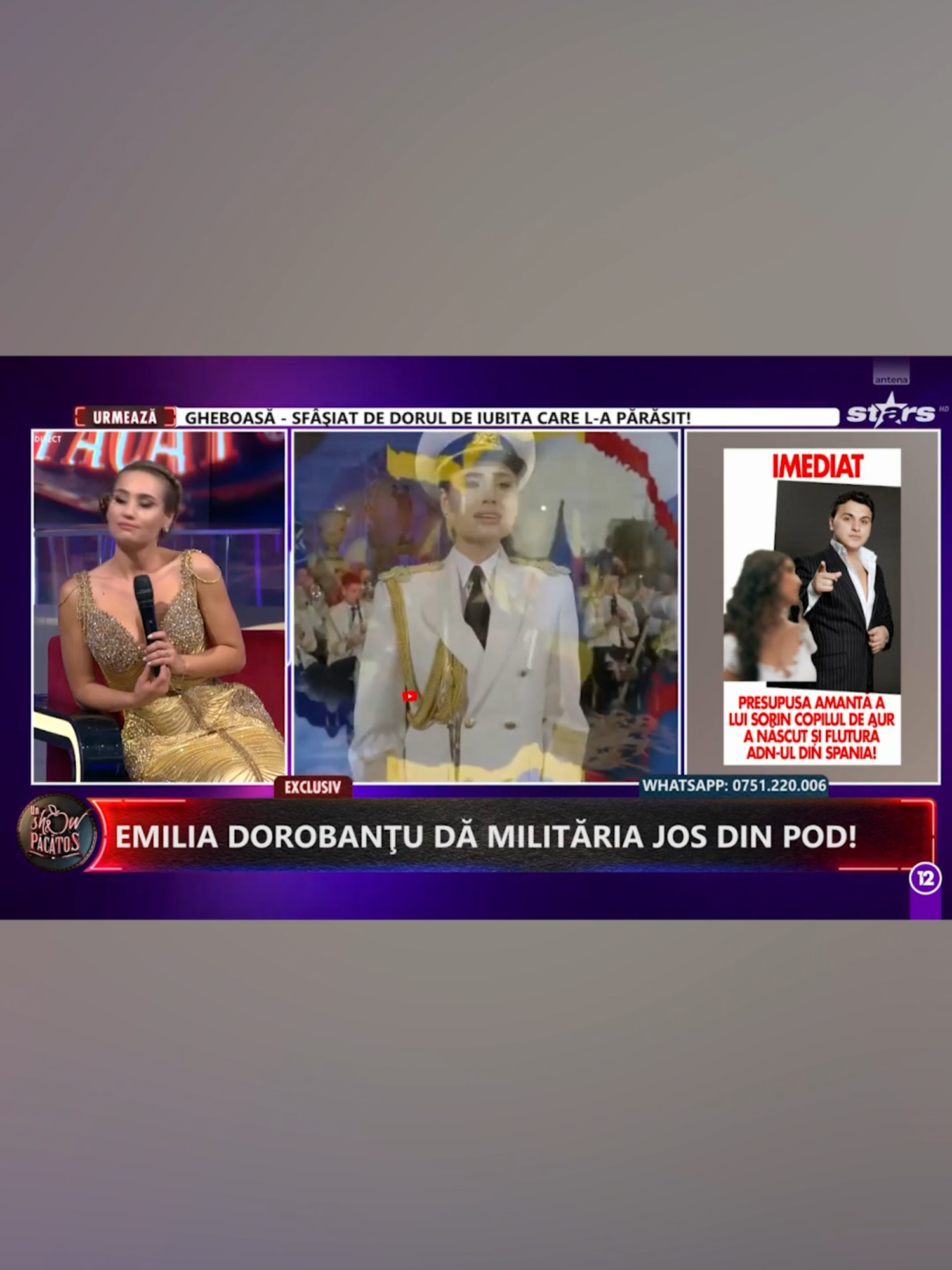 Emilia Dorobanțu și-a suspendat un an activitatea în fanfara militară pentru viața personală și un nou proiect. 🎶🪖 @emilia.dorobantu #unshowpacatos #antenastars #emiliadorobantu #showbiz #fyp #fyromania