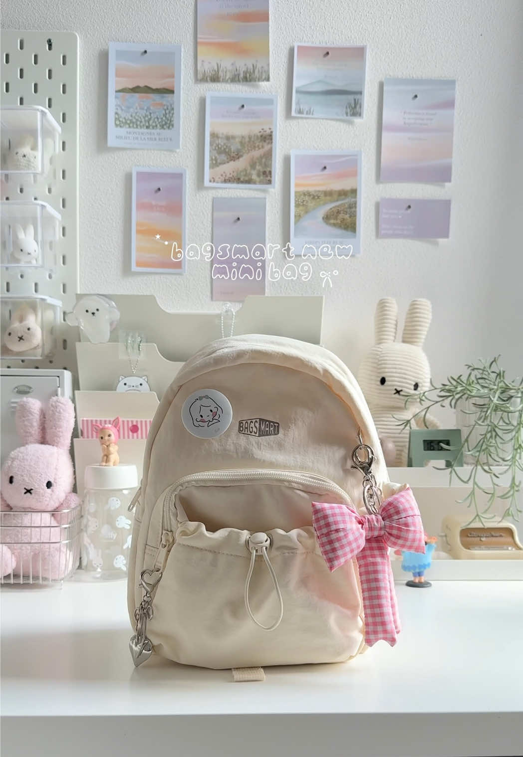 New mini bag🫶🏻✨ #bagsmart #bagsmartbackpack #bagsmartmusthave 