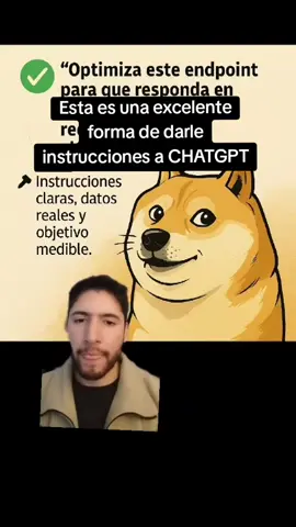 Excelente forma de dar instrucciones a CHATGPT. #greenscreen #chatgpt #prompt
