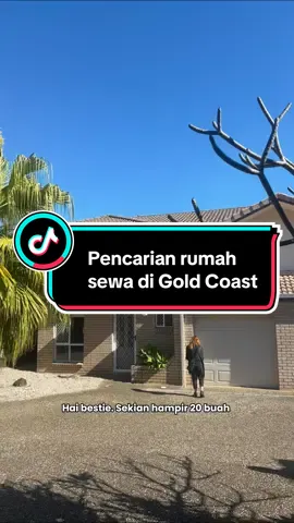Tamat sudah pencarian rumah sewa di Gold Coast. Syukur drama air mata sudah tamat.
