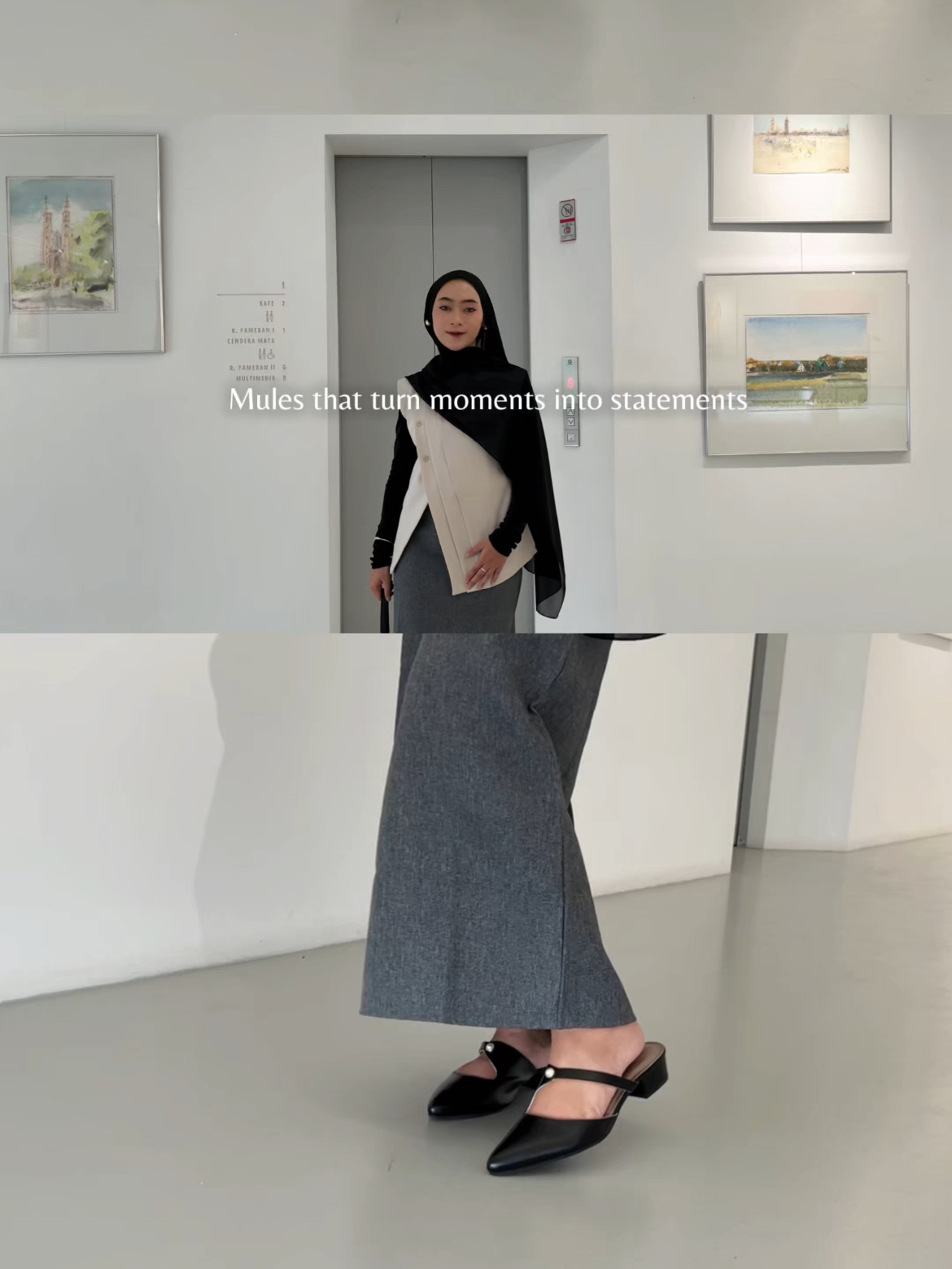 Mules that turn moments into statements #shoes #sepatuwanita #fashiontiktok #sandalwanita #heels #outfit #OOTD