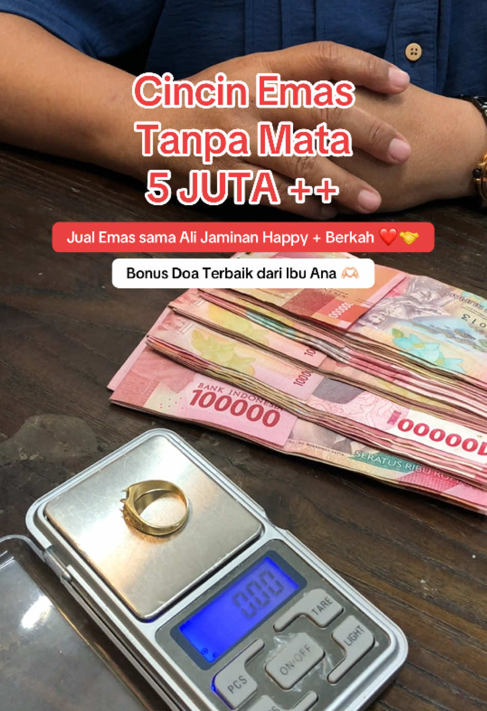 Bismillah … Solusi Jual Emas Tanpa Keluar Rumah, Siap cair di tempat Proses cepat & Harga update mengikuti pasar 💰  Monggo yang mau jual emas segala kondisi Menerima segala macam emas : - Emas tanpa surat - Emas rusak / patah - Emas perhiasan - Emas muda / tua - Emas luar negeri - Dll jenis emas  Langsung hubungi WA 089 5329 621 699 #fyp #malang #jualbeliemas #jualemasmalang #jualbeliemasonline 