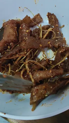 #ตีนไก่ดองรากชู #ตีนไก่หนังวัว #รากชูดองหม่าล่าตีนไก่ 