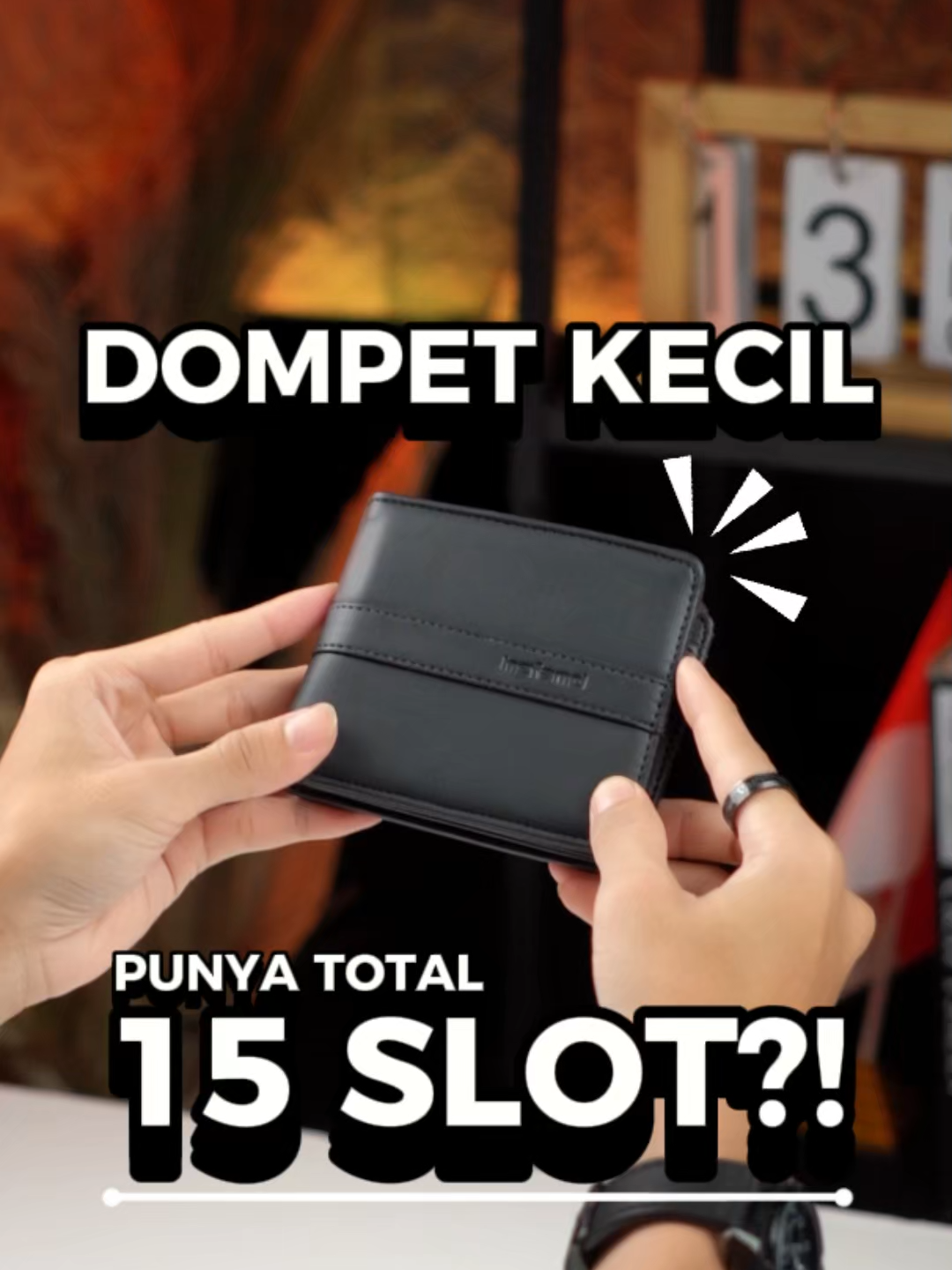 Walaupun Dompet ini keliatan Kecil tapi tenang Dompet Sino ini punya 15 slot buat amanin semua kartu kamu 😎  #WibGajian #style #fyp #rekomendasi #dompet