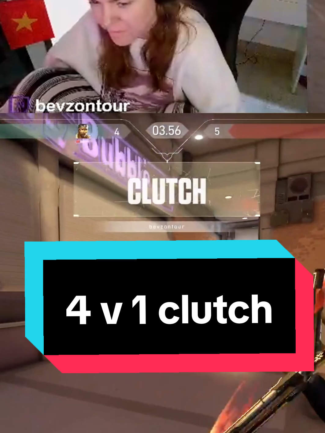 Part 1: 4 v 1 tejo clutch on sunset, sorry I suffer from CBF (clutching b*tch face) 😔 #Valorant #clutch #replaysystem 