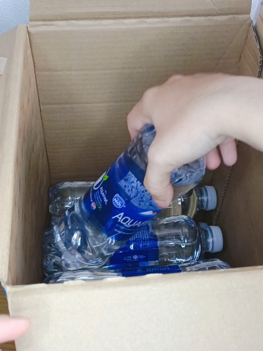 Thùng 24 chai nước tinh khiết Aquafina 500ml/chai #aquafina #nuoctinhkhiet 