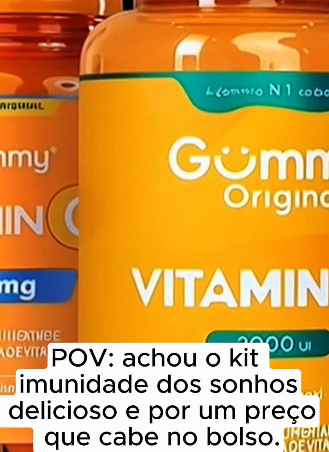 Seguir 🍊 Blindagem de imunidade, não perca! #gummy #vitamina #c #d #fretegratis