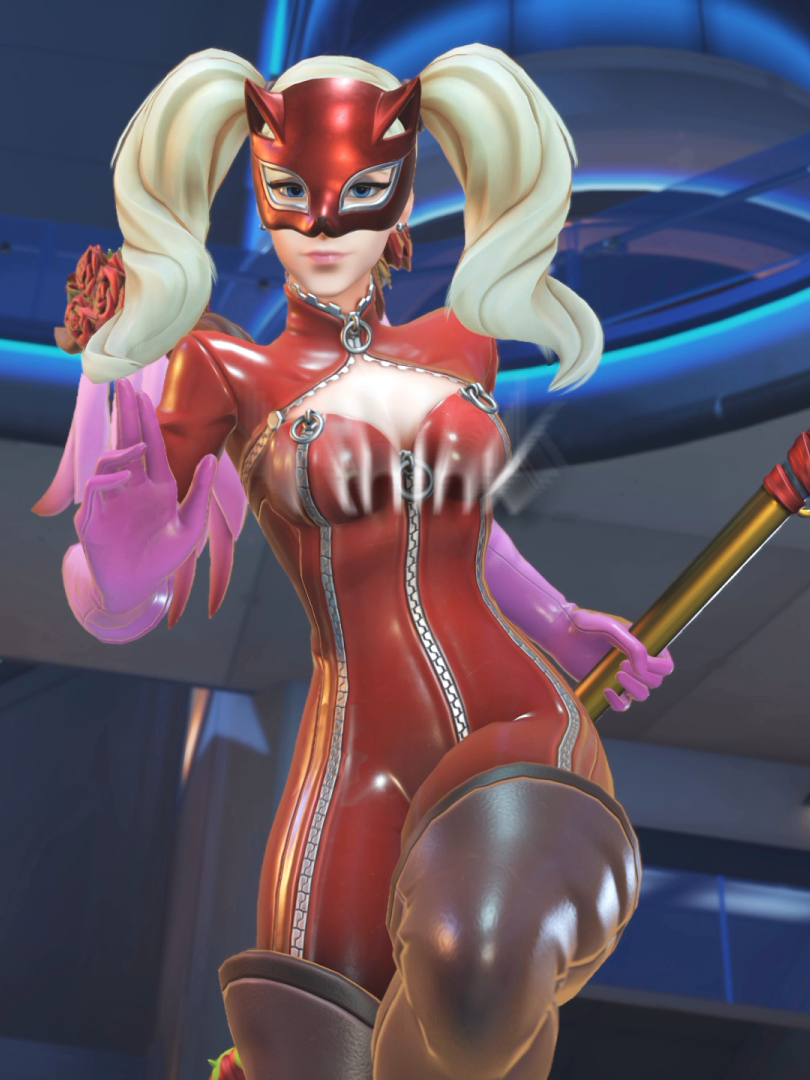 I don't know a damn thing about persona but this outfit is so good || I'll play it one day....one day.... || #mercy #mercyedit #overwatch #overwatch2 #overwatchedit #persona #pantherpersona5 #anntakamaki #fyp #zechkahn