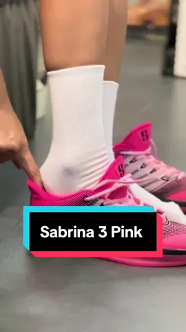 Sabrina 3 Pink  For Orders, Message us on  FB Page: Ellas Sneakers  #fyp #viralvideo #basketballshoes #sabrina3pink #giftideas 