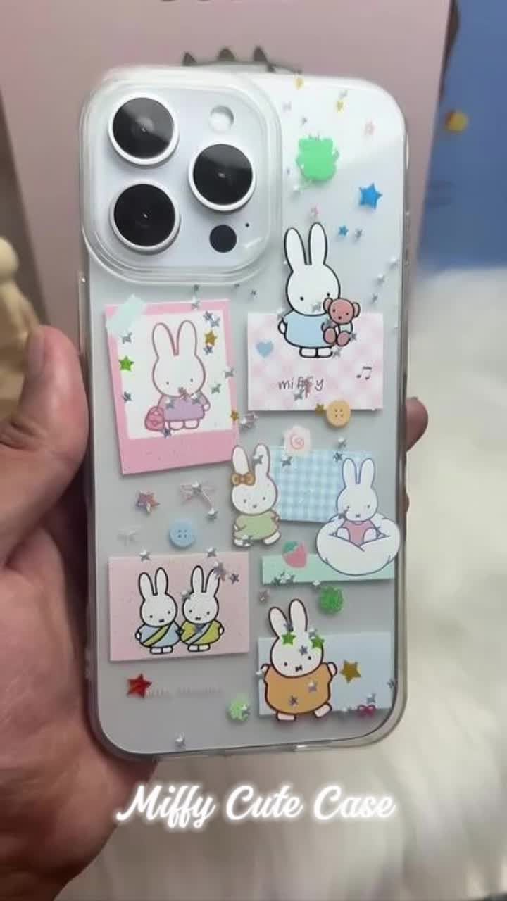 Miffy Kawaii Cartoon Mobile Phone Case Cute Rabbit Anime Phone Case Suitable Fore Iphone16 15 14 13 12 11 Promax plus #phonecase #phonecases #iphonecases #iphone16case #iphone14case #iphone15case #cutephonecase #iphone12case #cutephonecases #cutecase #cutemiffy #fpy