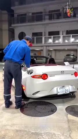 Gas stations in Japan  #fyp #cars #japan #gasstation 