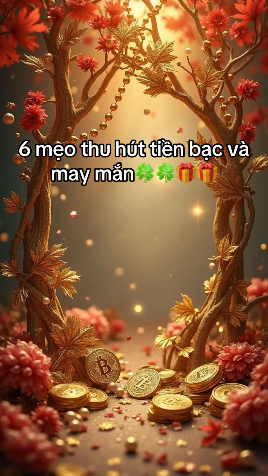 6 mẹo thu hút tiền bạc và may mắn#thuhutmayman #phongthuy #phongthuytamlinh #mẹophongthủy #thầntaiden 