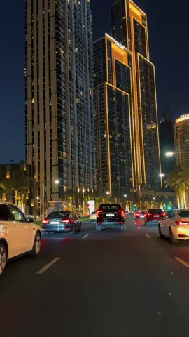Beautiful night view Dubai 🇦🇪  ##dubai##dubailifestyle##uae##nice##Dubaiofficial_1
