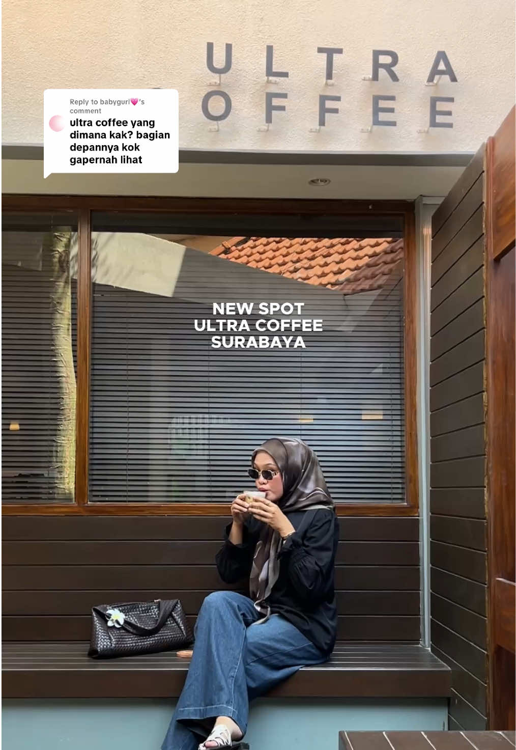 Replying to @babygurl💗 new spot Ultra Coffee Surabaya!🤩🫵🏻  📍Ultra Coffee  Jl. Cipunegara  Surabaya  #cafesurabaya #surabayatiktok #placetogosurabaya #surabayahitz  #creatorsearchinsights 