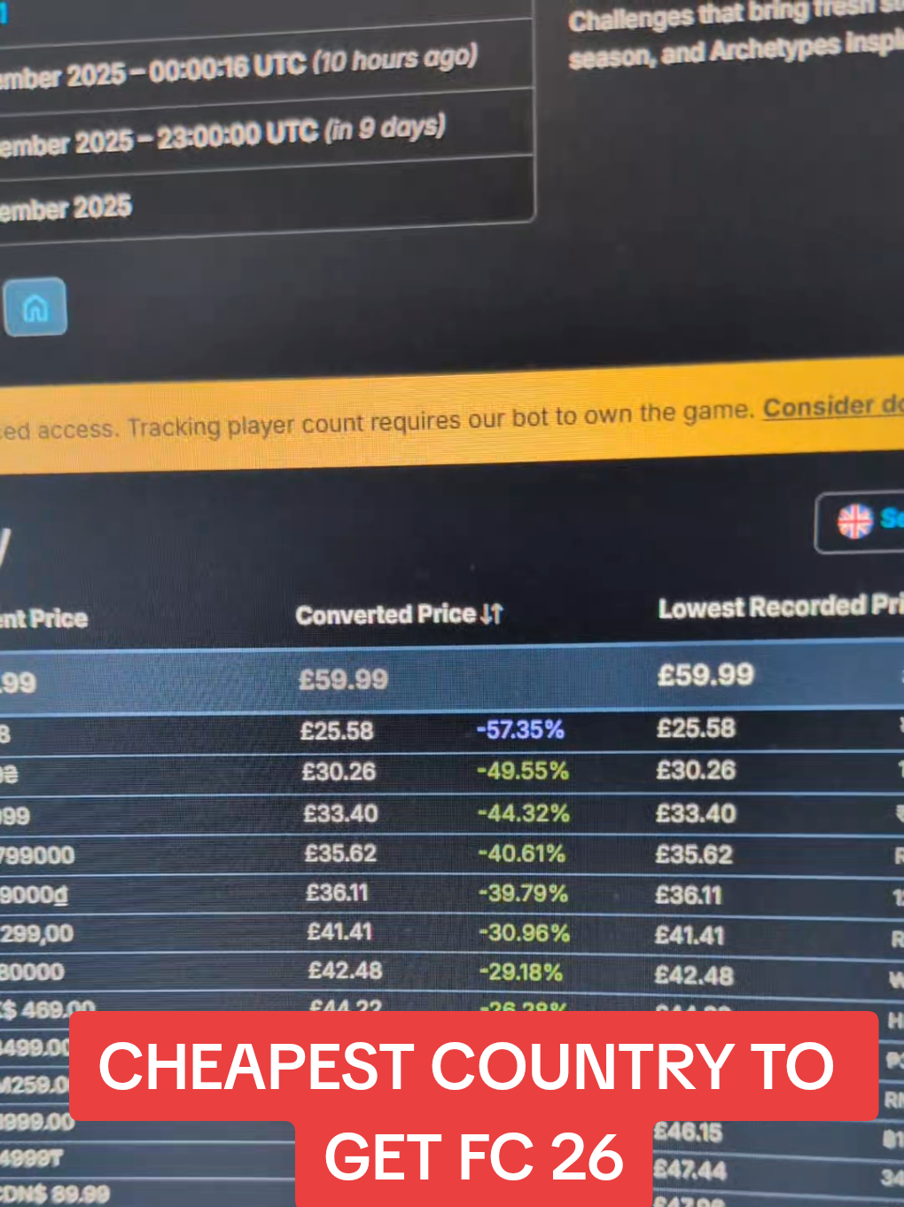 Replying to @tiktokerinho69THE CHEAPEST PLACE TO BUY FC 26 ON PC! #eafc26pc #eafc26 #fc26pc 