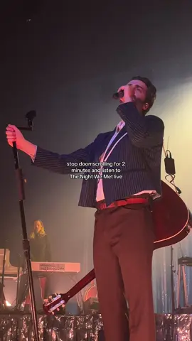 or better yet, buy a ticket and go experience it live, because it was UNREAL !! #lordhuron #concert #fyp #indiefolk #thenightwemet @Lord Huron 