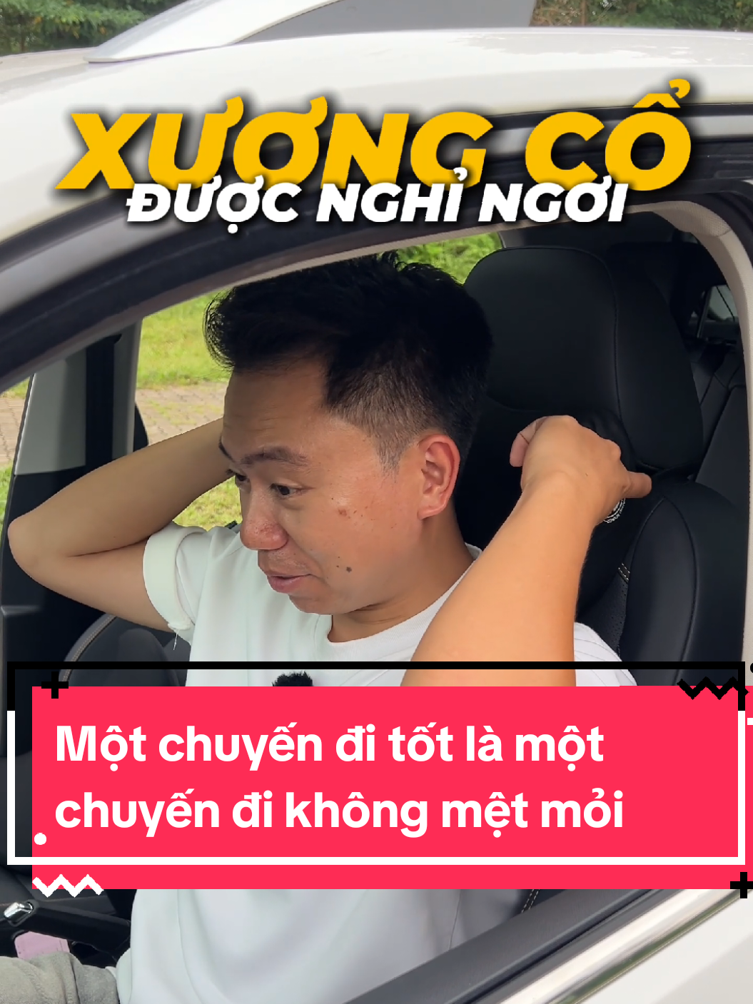 Để cơ thể lái xe không mỏi cổ và mỏi lưng thì việc trang bị một bộ gối tựa đầu và lưng là rất cần thiết #Gearupvn #Gearup #Kenz #goituadauoto 