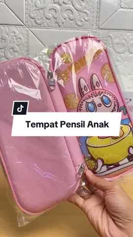 Tempat pensil karakter labubu 💕 #tempatpensil #kotakpensil #tempatpensilkarakter #kotakpensilkarakter #tempatpensillabubu 