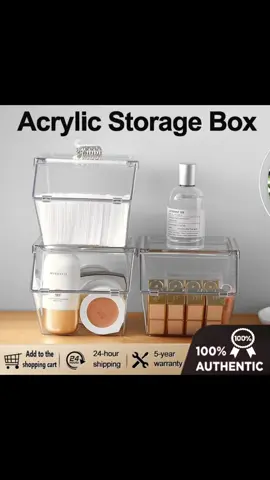 Clear Storage Box#acrylic #storagebox #organizer #clear #box #candyshop #candy #coffee #storagebox #candystoragebox #transparent #container 