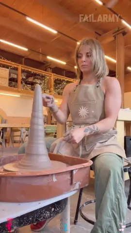 When pottery goes fail#funny #fyp #foryou #pottery#fail