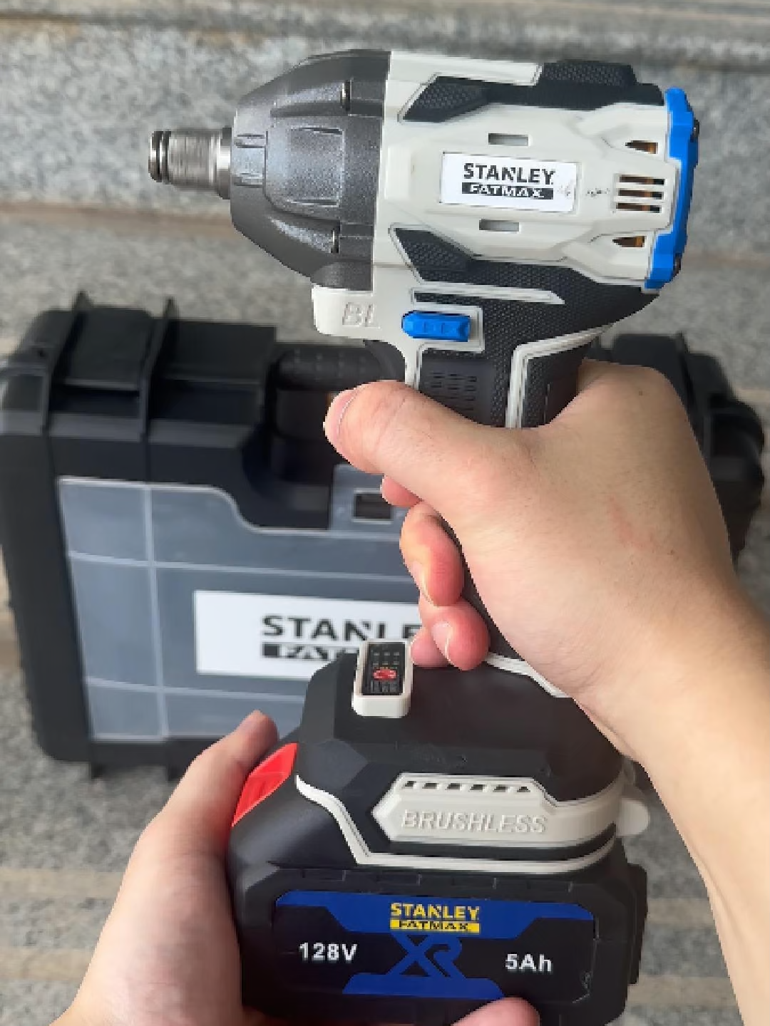 #STANLEY #Brushless #168v #Impact #Wrench #Cordless #Electric #Drill #Original #impact #wrench #battery #heavy #duty #brushless #drivers