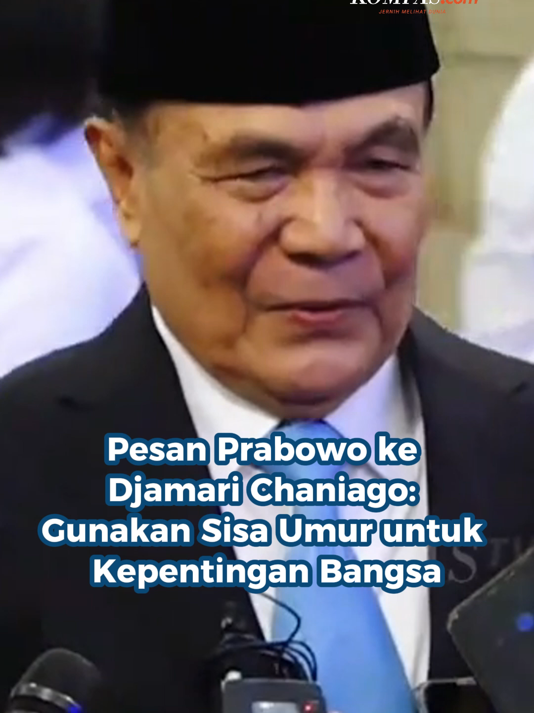 Menteri Koordinator Bidang Politik dan Keamanan (Menko Polkam) Djamari Chaniago mengaku mendapat pesan dari Presiden Prabowo Subianto sebelum dilantik, Rabu (17/9/2025).  