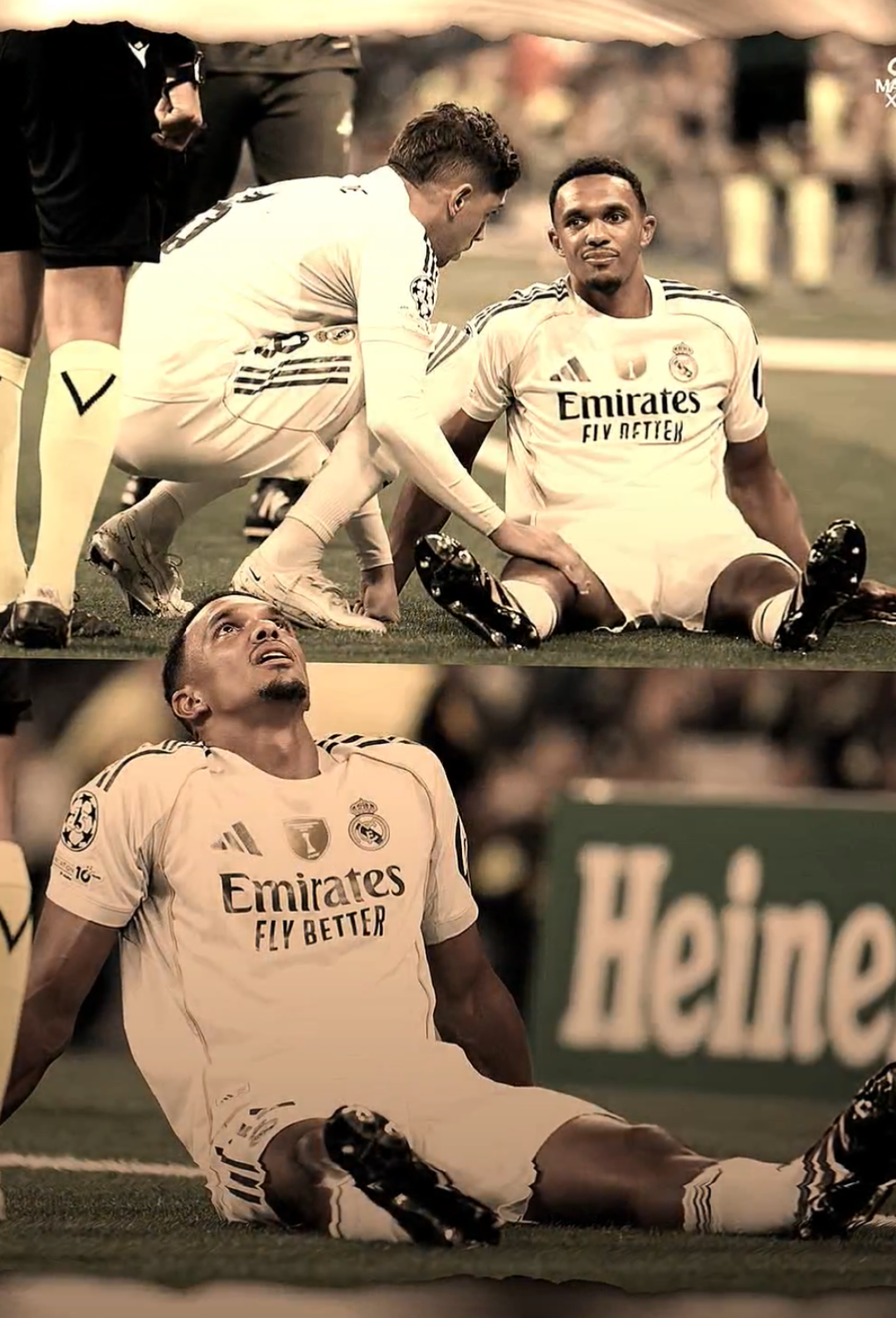 trent di tarik keluar gra² cedera hamstring 😌 gws trent 💔 #fypシ゚ #foryoupage #bismillahfypシ #cederahamstring #trentalexanderarnold 