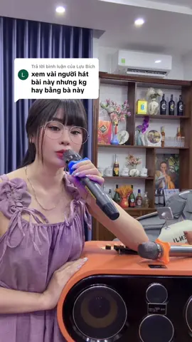Cảm ơn bạn nhiều, nhưng mình hát hay và cảm xúc hơn cũng là nhờ chiếc loa này đấy ạk! Ai muốn có Loa này ib mình nha🥰 #xuhuongtiktok #myhanhgiongcadedoi #chomchomlyquapha 