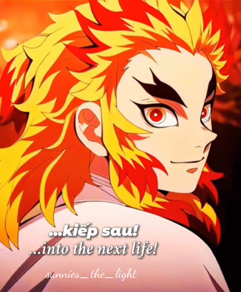 Kyojuro… Meeting you was also the greatest blessing of my life. My love will always stay with you, and next time, I’ll be your wife! #rengoku #rengokukyojuro #kyojurorengoku #kimetsunoyaiba #demonslayer 
