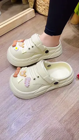 Dép sục mềm sticker gấuu cute #maishoes 