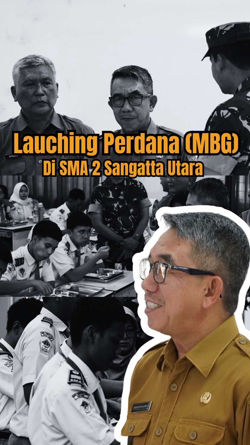 𝗟𝗮𝘂𝗻𝗰𝗵𝗶𝗻𝗴 𝗠𝗕𝗚 𝗱𝗶 𝗦𝗠𝗔 2 𝗦𝗮𝗻𝗴𝗮𝘁𝘁𝗮 𝗨𝘁𝗮𝗿𝗮 Program Makan Bergizi Gratis (MBG) telah launching perdana pada hari Senin (15/9), salah satunya di SMA Negeri 2 Sangatta Utara sebagai penerima manfaat tahap awal. Selanjutnya, langkah-langkah pengawasan akan terus dilakukan untuk memastikan terjaminnya kebersihan dapur, kelayakan bahan baku, serta terpenuhinya kandungan gizi pada MBG agar dapat mendukung siswa memperoleh energi dan konsentrasi optimal selama di sekolah. #kutaitimur #ardiansyahsulaiman #bupatikutaitimur #kalimantantimur #kutimhebat