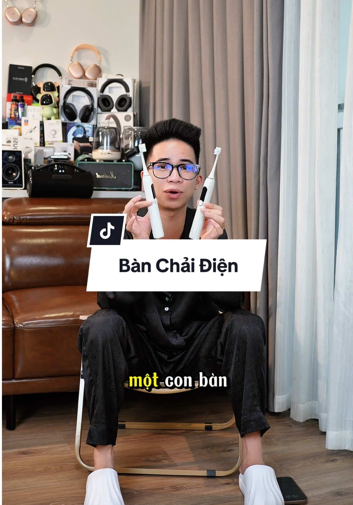 Bàn chải điện #vuvankhai #review 