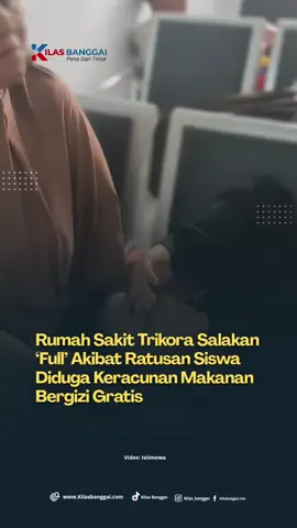 Setidaknya sekitar 200 siswa dilaporkan mengalami gejala serius, mulai dari mual, muntah, hingga alergi. Gejala tersebut muncul tidak lama setelah mereka menyantap makanan yang disediakan, memaksa puluhan siswa dilarikan ke Rumah Sakit Trikora Salakan untuk mendapatkan penanganan medis, Rabu (17/9/2025).  Kapasitas rumah sakit pun tak mampu menampung lonjakan pasien ini.  Sebagian siswa terpaksa dirawat di kursi tunggu dan koridor rumah sakit karena seluruh ruang perawatan telah penuh. Hal ini mencerminkan kondisi darurat yang tengah dihadapi tenaga medis. Untuk mengatasi situasi ini, Badan Penanggulangan Bencana Daerah (BPBD) setempat mengambil langkah cepat. Tenda darurat didirikan di halaman depan RS Trikora Salakan sebagai posko medis sementara.  #rstrikora #mbg #salakanbanggaikepulauan #sulteng #tiktoknews 