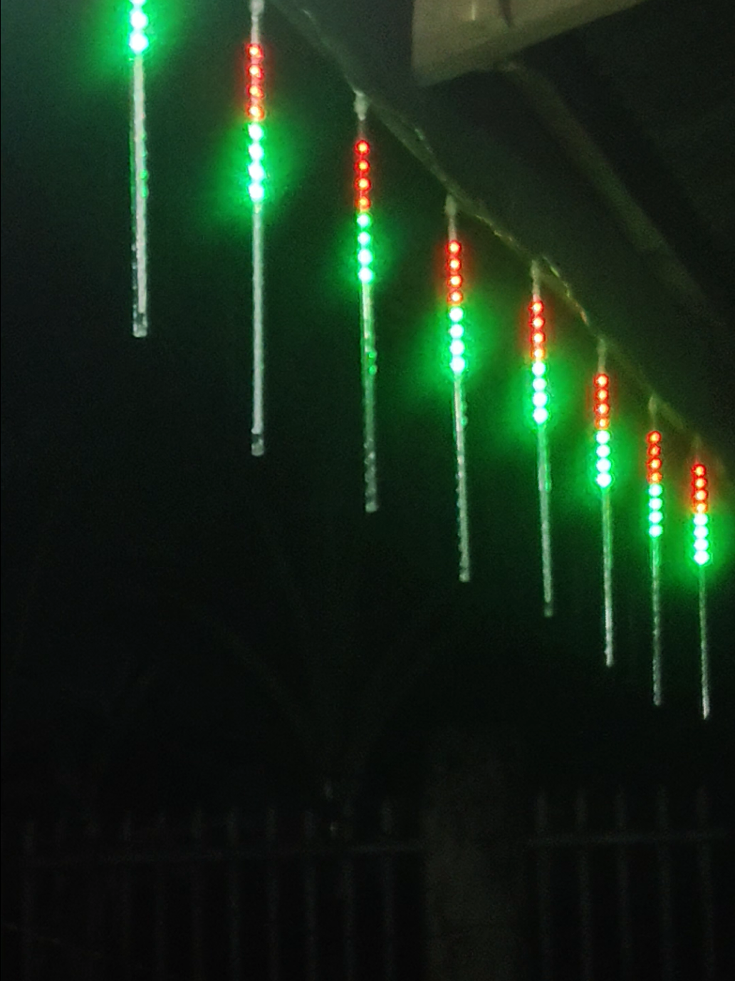 Meteor christmas lights solar #christmas #xmaslights #christmaslights #meteorlights