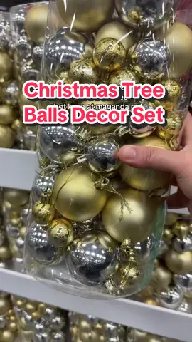 Bring your Christmas tree to life with this Christmas Tree Balls Decor Set! #christmastree #christmasdecor 