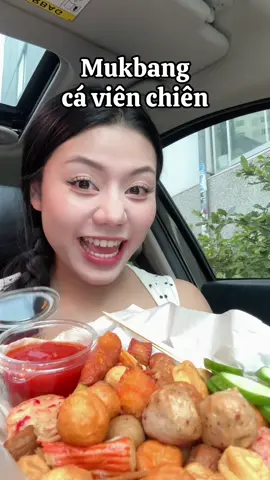 ✨Mukbang cá viên chiênnn 