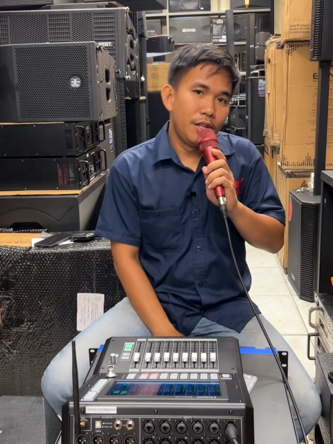 HUPER DIMIX16 review review mixer digital dari huper nih bosku! barang ready di toko ya!