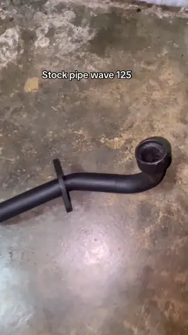 Stock pipe ng wave 125 nasa yellow basket mga tropa checkout na #honda #wave125 #stockpipe