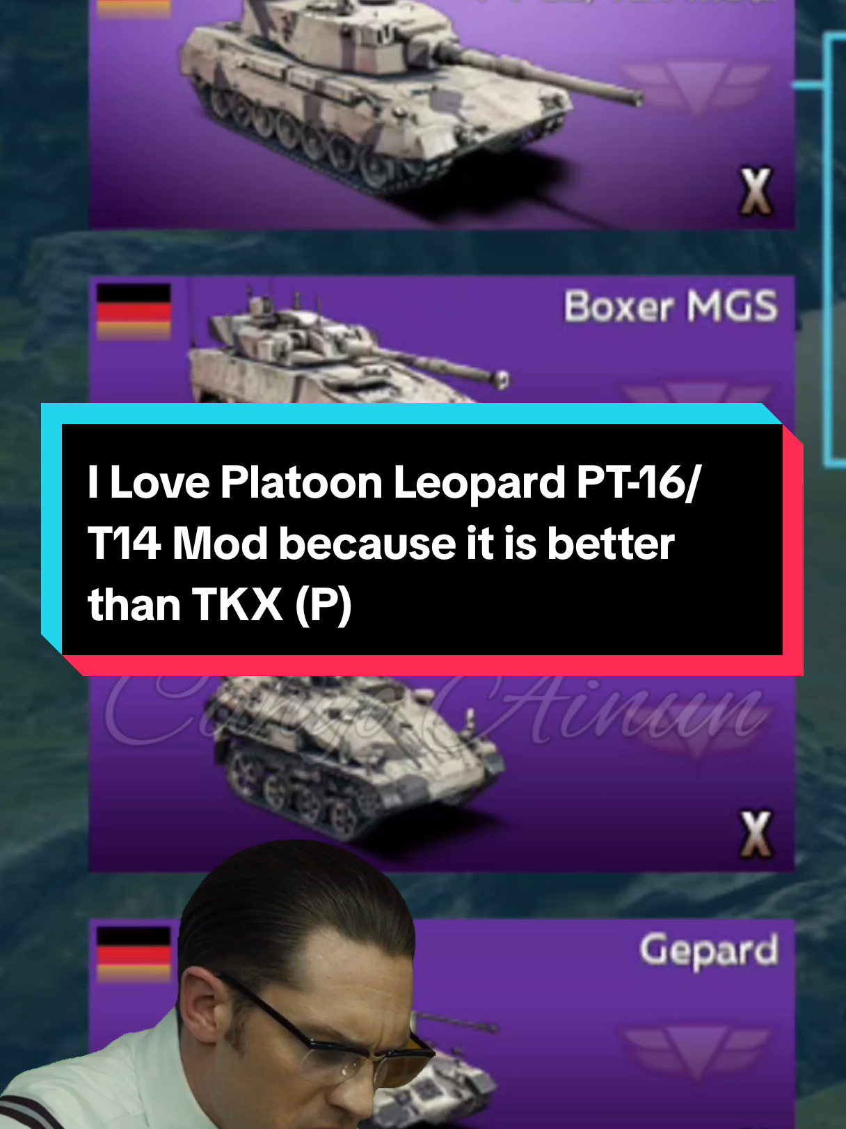 I Love Platoon Leopard PT-16/T14 Mod because it is better than TKX (P) #warthunder 