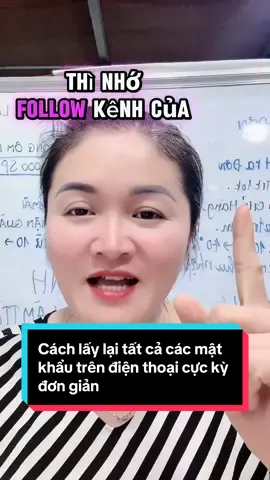 Trả lời @mai thị bé Cách lấy lại tất cả các mật khẩu trên điện thoại cực kỳ đơn giản #nguyendiemchiasexaykenh #meohaycongnghe #huongdanlamtiepthilienket #baomattaikhoan #meodienthoai 